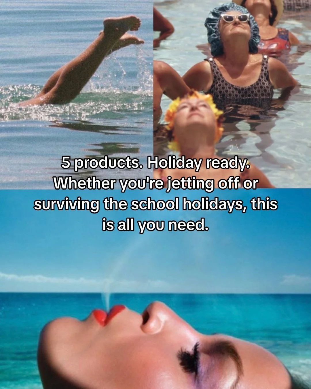 Holiday makeup doesn&rsquo;t need to be complicated ☀️

Whether you&rsquo;re jetting off or just trying to keep it together during the school holidays, this is the only routine you need.

5 products. Under 5 minutes. Looking like yourself.

Comment C