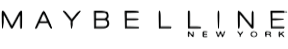 Maybelline New York logo in black and white.