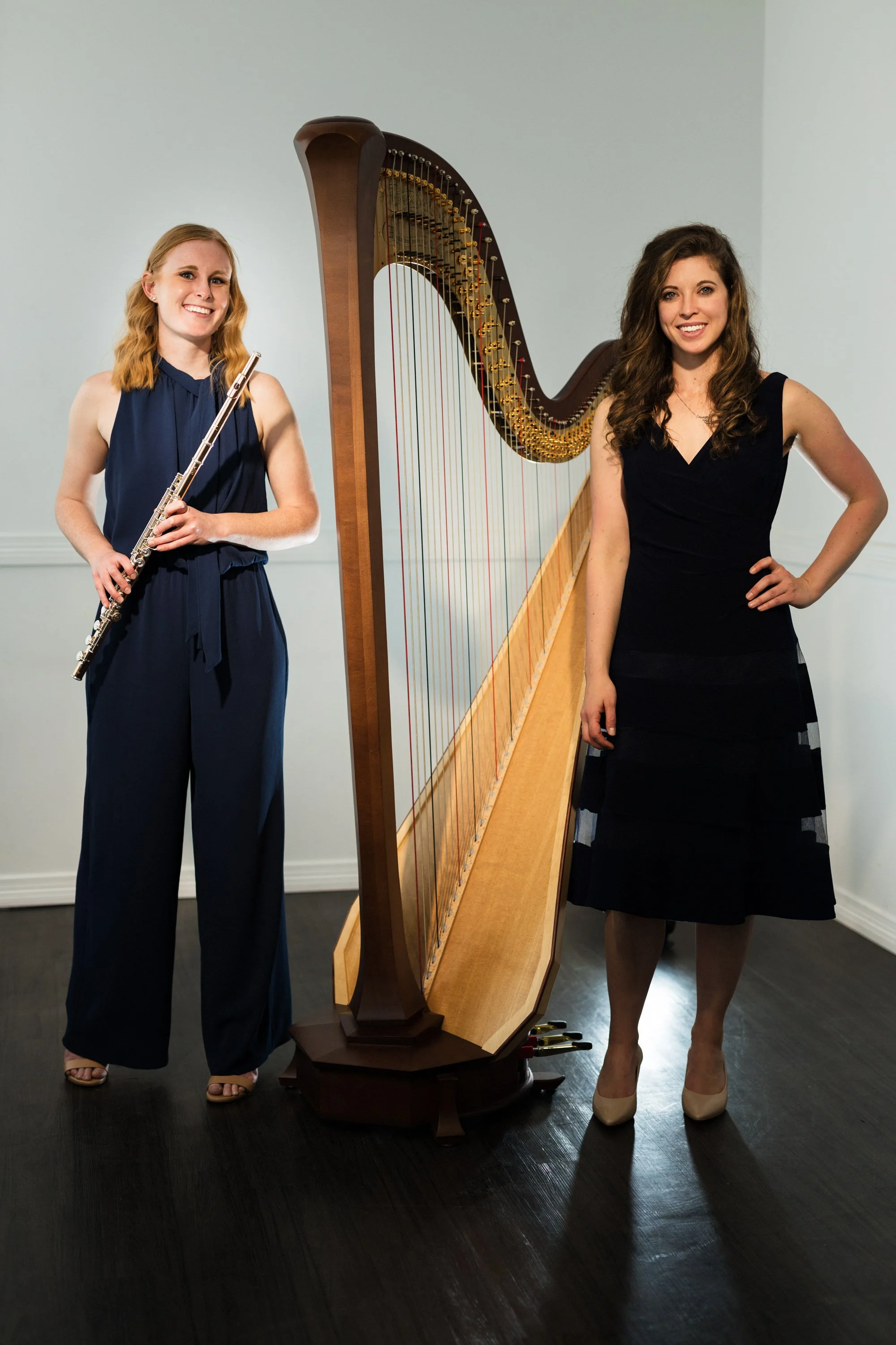 Duo D'azurée, harp and flute duo