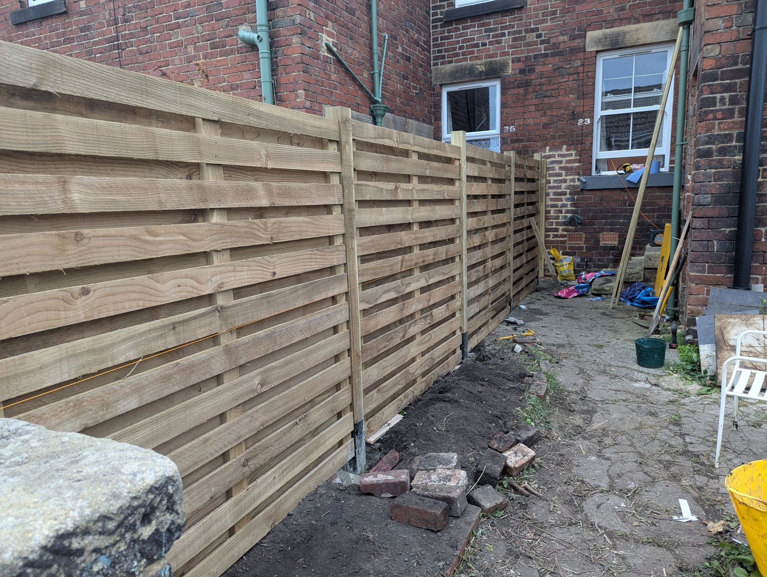 Landscaping and fencing services by Harrogate Gardener