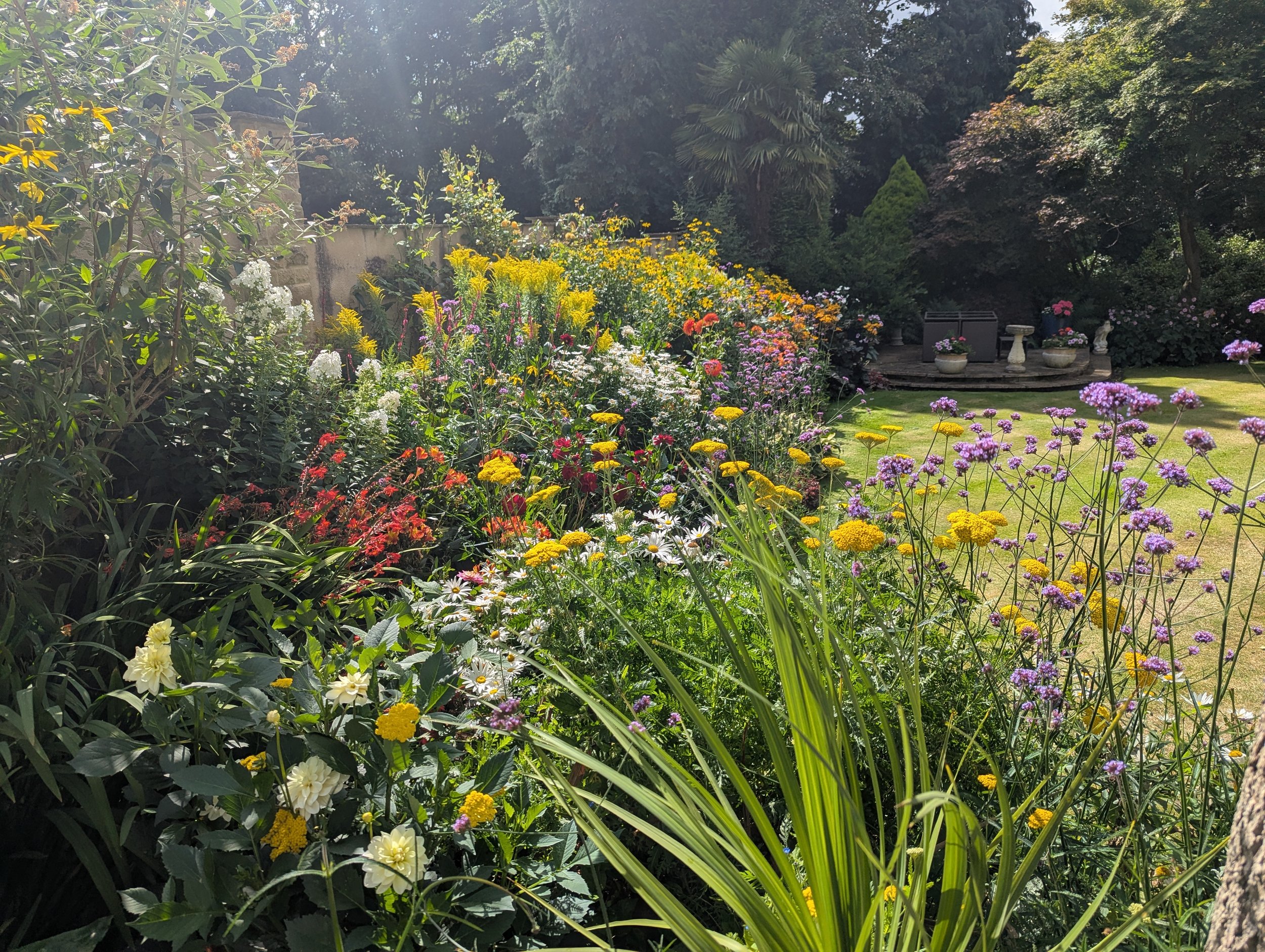 Toby's gardens flower bed planting and design in Leeds