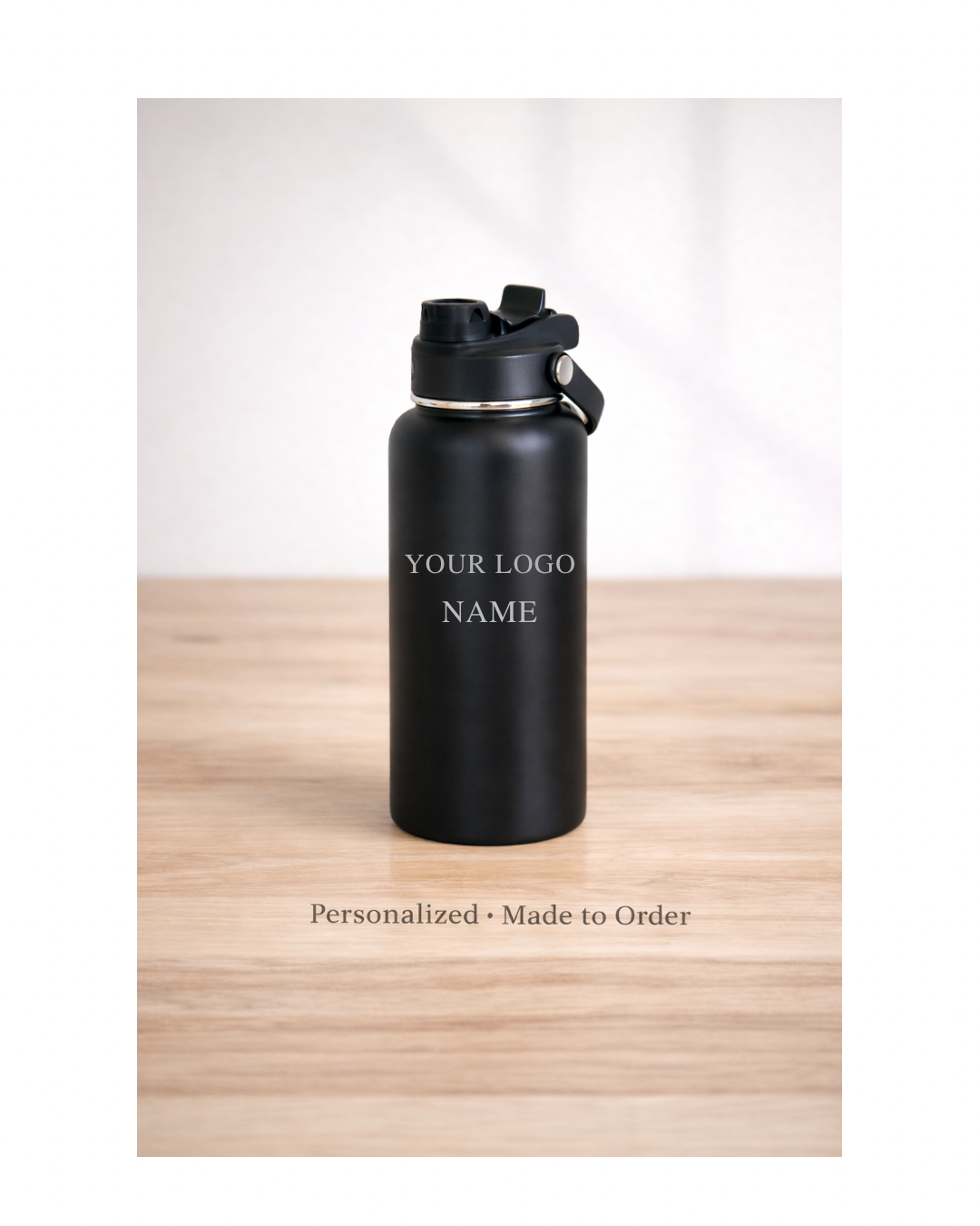 Custom 32 oz Laser - Engraved Hydro Water Bottle