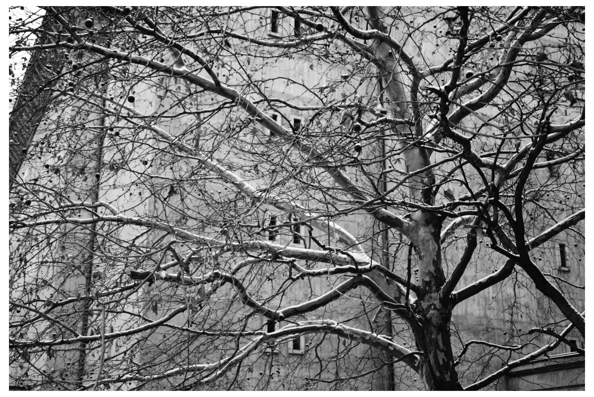 The Boros Collection is a contemporary art space housed inside a massive WWII bunker in Berlin.

It combines raw concrete architecture with rotating exhibitions from the private collection of Christian Boros.