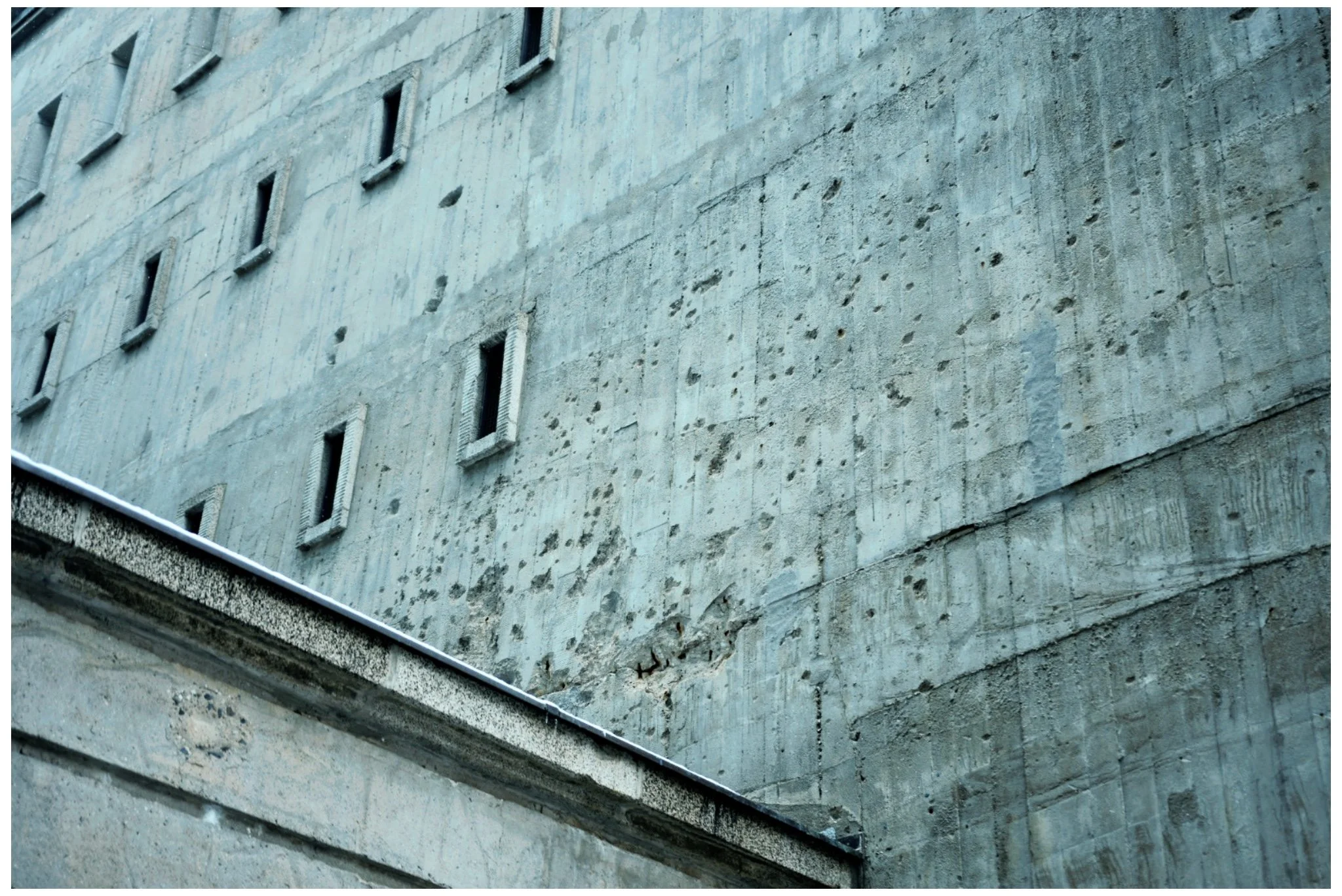 The Boros Collection is a contemporary art space housed inside a massive WWII bunker in Berlin.

It combines raw concrete architecture with rotating exhibitions from the private collection of Christian Boros.
