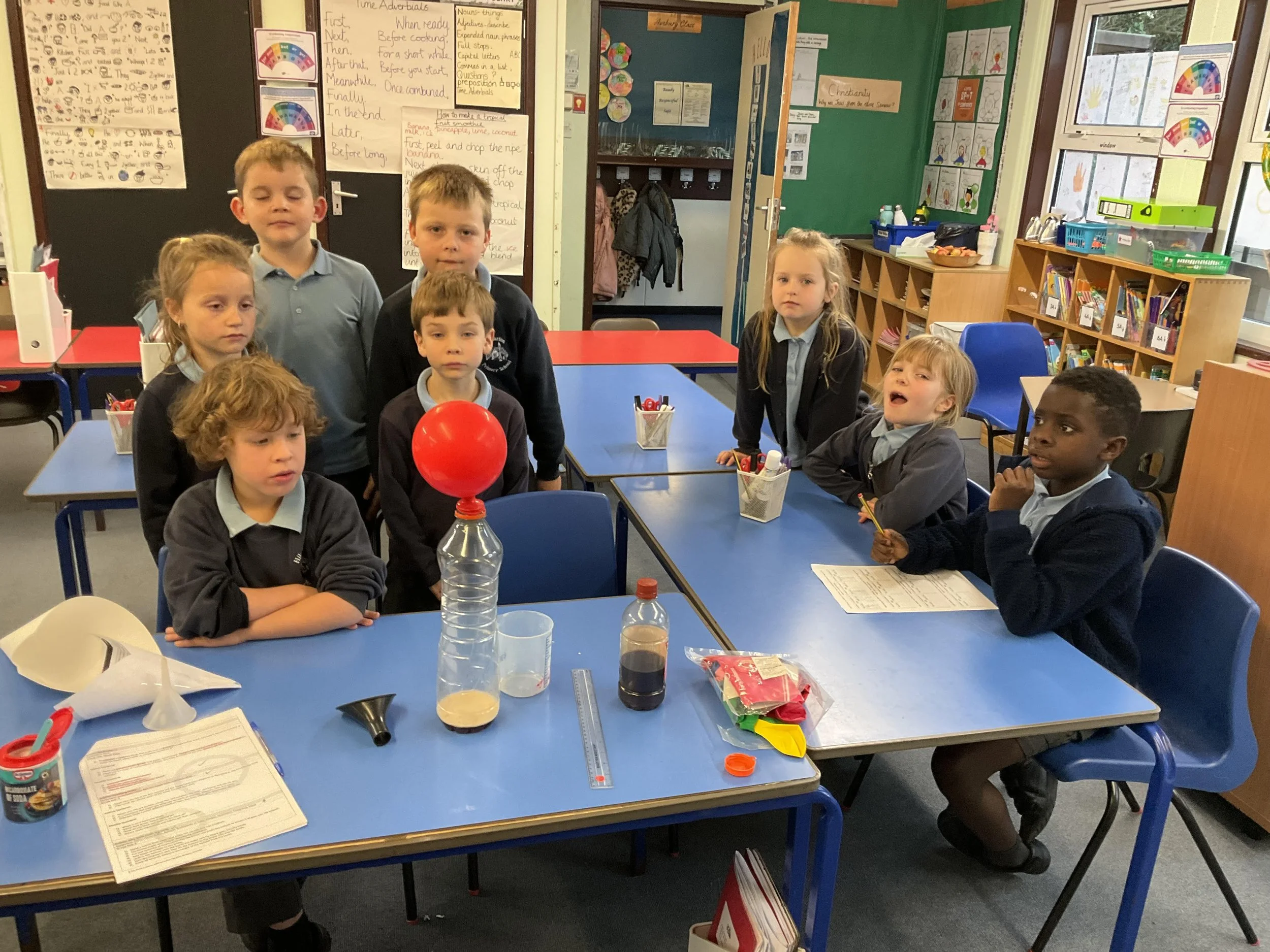 Science - investigating why some foods are gassy!