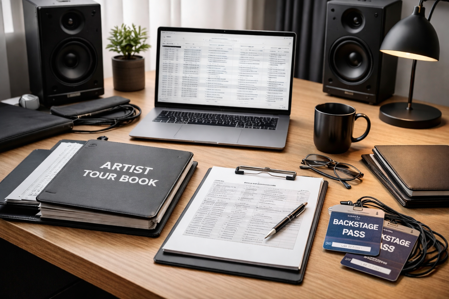 Artist development and booking coordination for independent live music artists