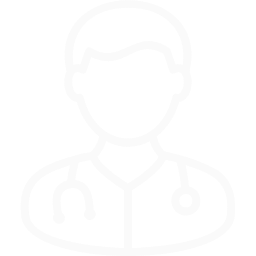 Outline of a healthcare professional with a stethoscope around the neck