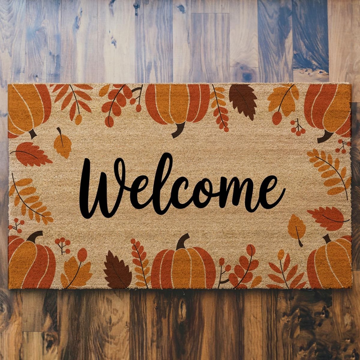 Fall Door Mat Painting