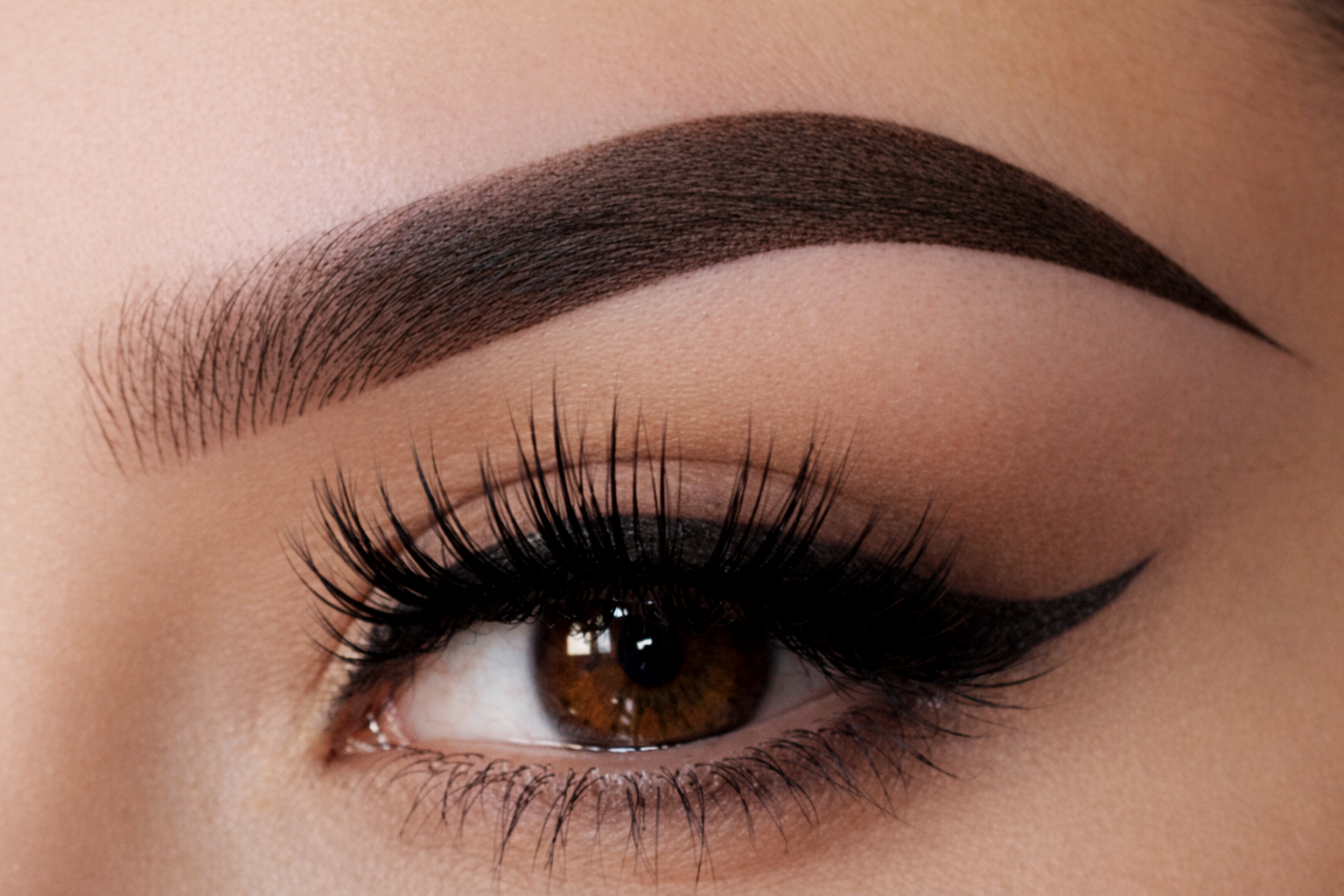 Permanent makeup brows with soft ombre shading at Sanct Noir Studio Leeds