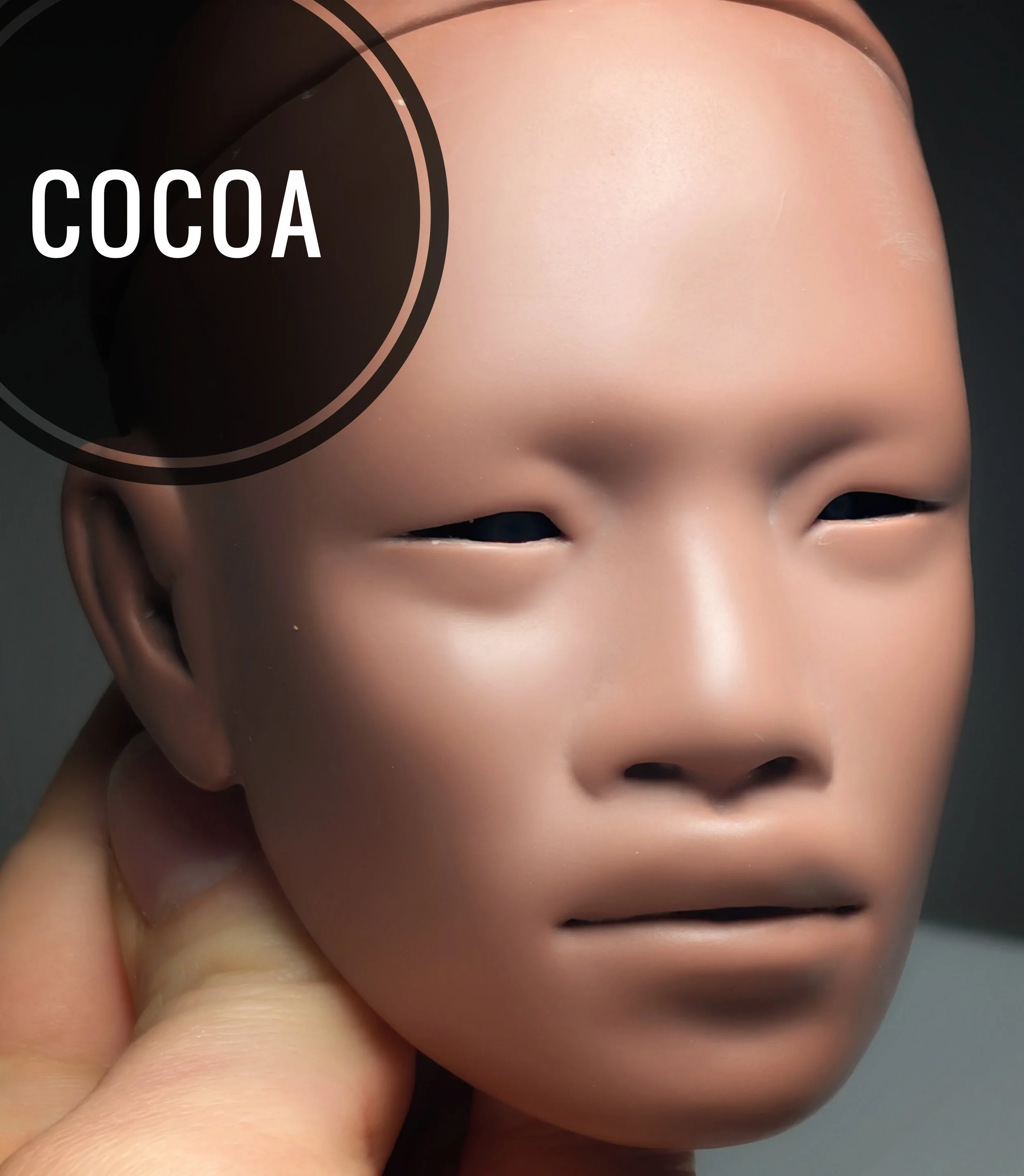 In-stock Cocoa 1/3 Sky Head