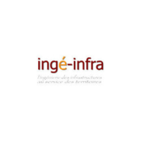Logo avec le texte 'ingé-infra' 