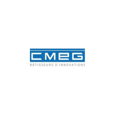 Logo de CMEG, société de construction et d'innovation.