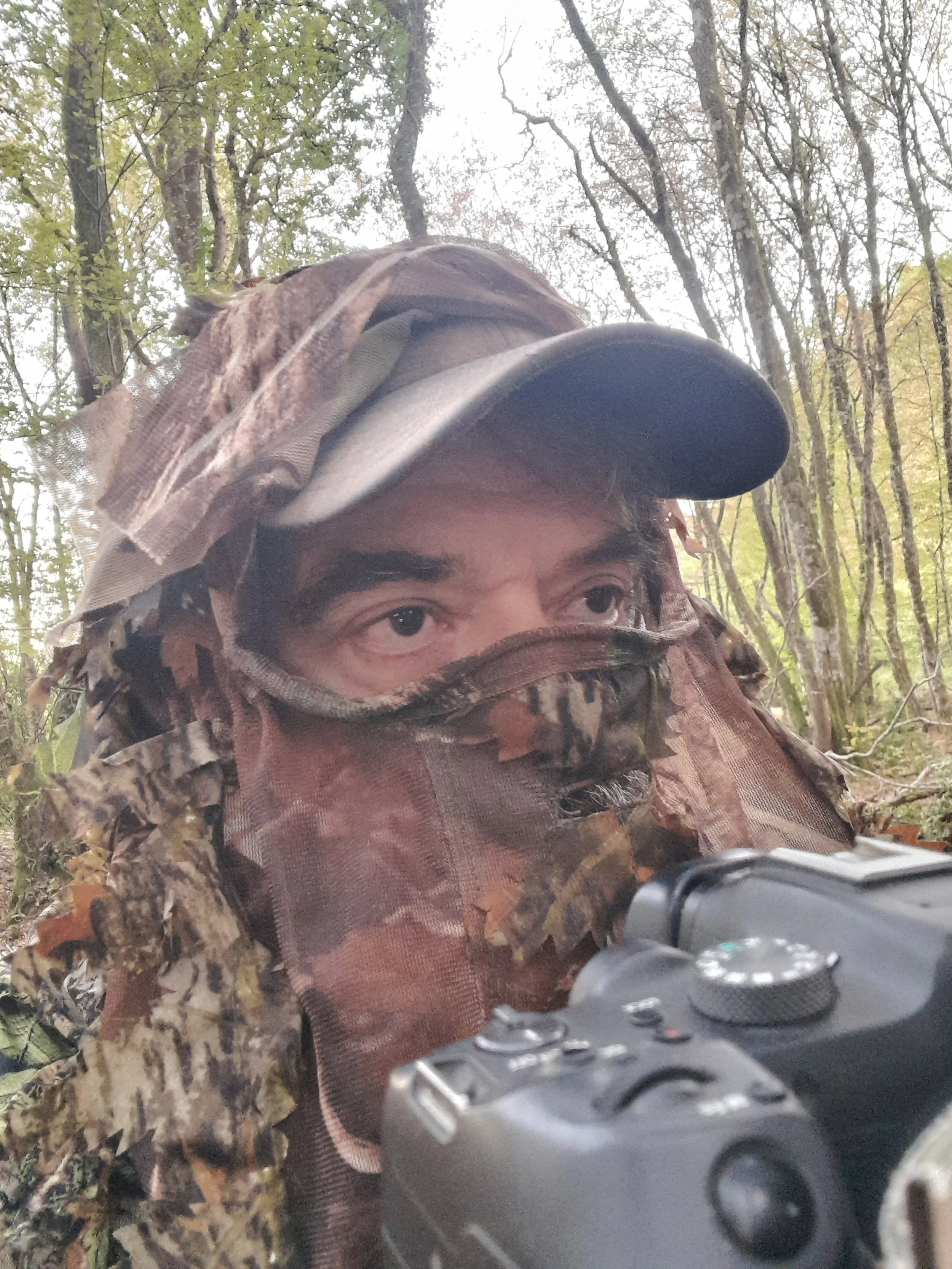 Sébastien Colas en affût photo