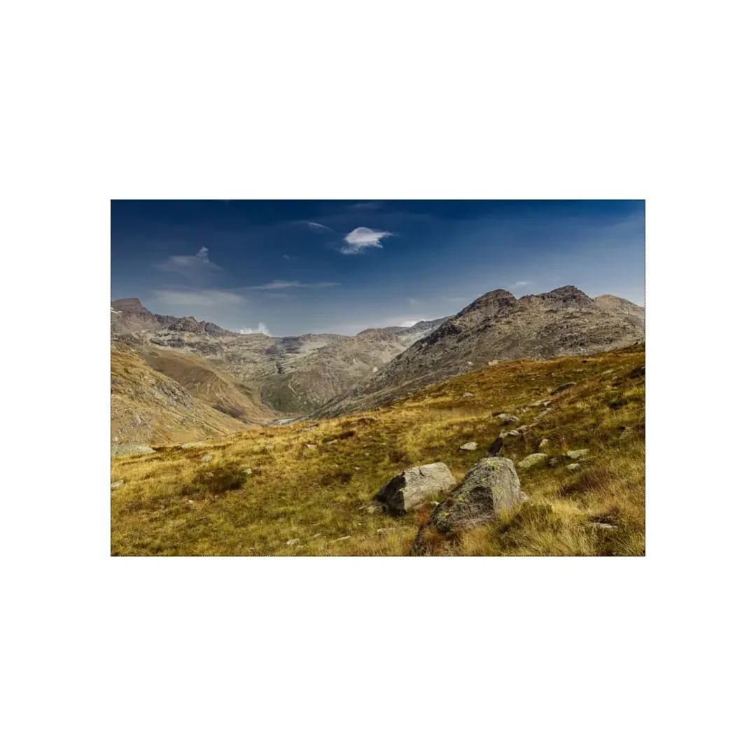 Paysage du parc national de la Vanoise, Alpes