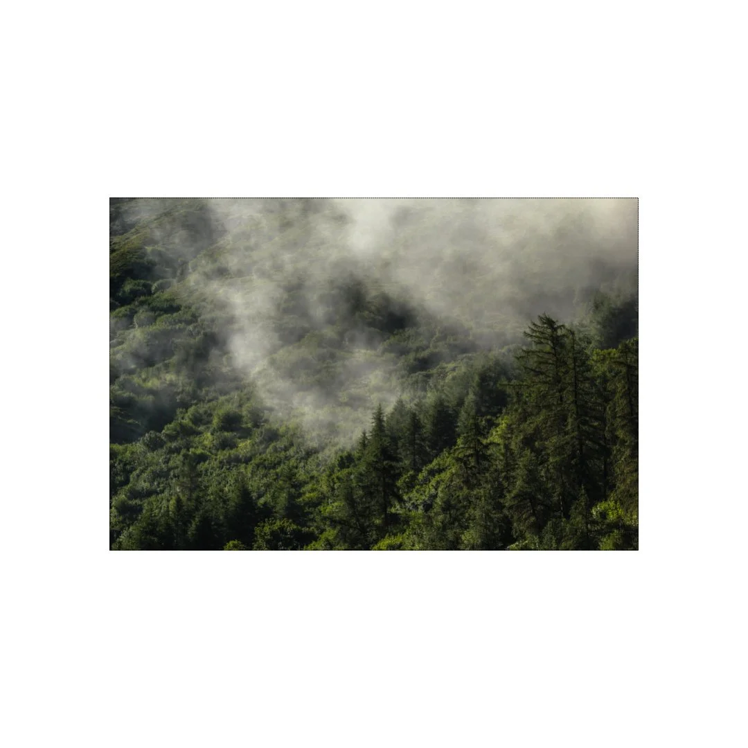 Brume dans les Alpes