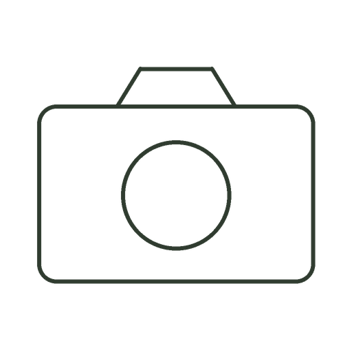 Icône d'un appareil photo stylisé