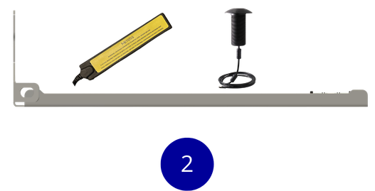 Image of external antennas for wasterwater level sensor and monitoring