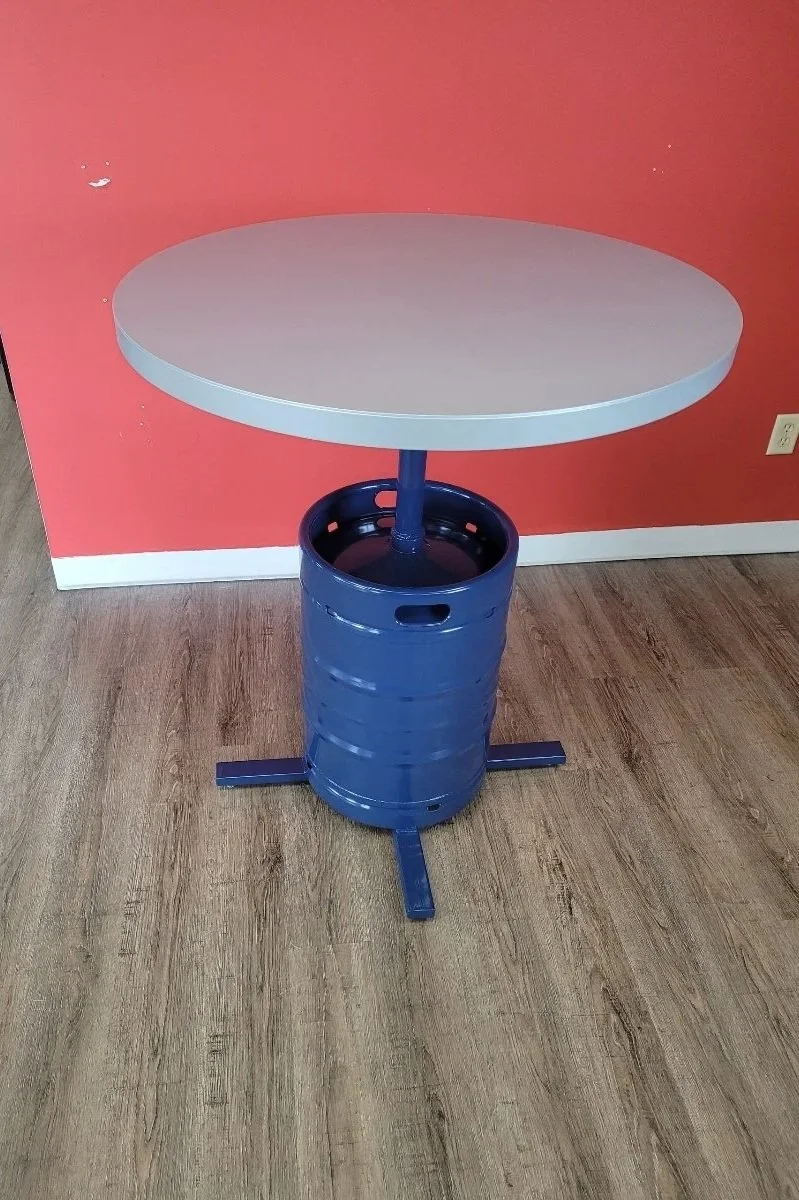 Pub Table we created for the Toronto Blue Jays.  You can eat or drink at one of these in the West Jet section in Centerfield at the Rogers Centre.  