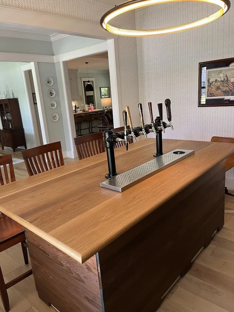 Custom Kegerator Draft Tower.