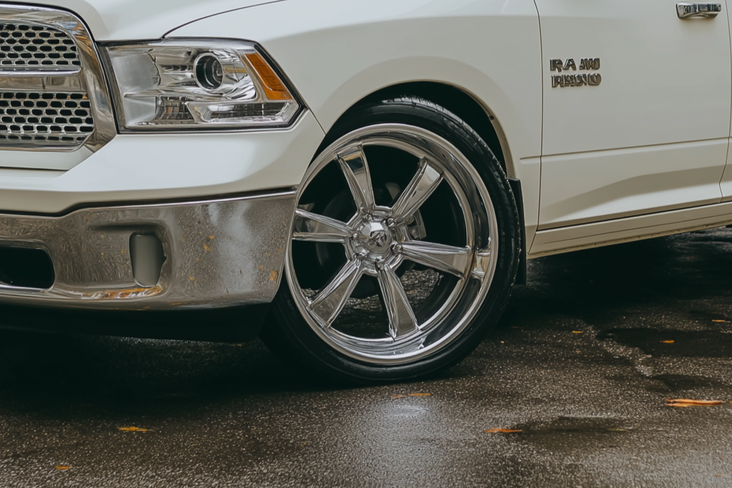 Lowered 2019 RAM 1500 Classic with factory air suspension