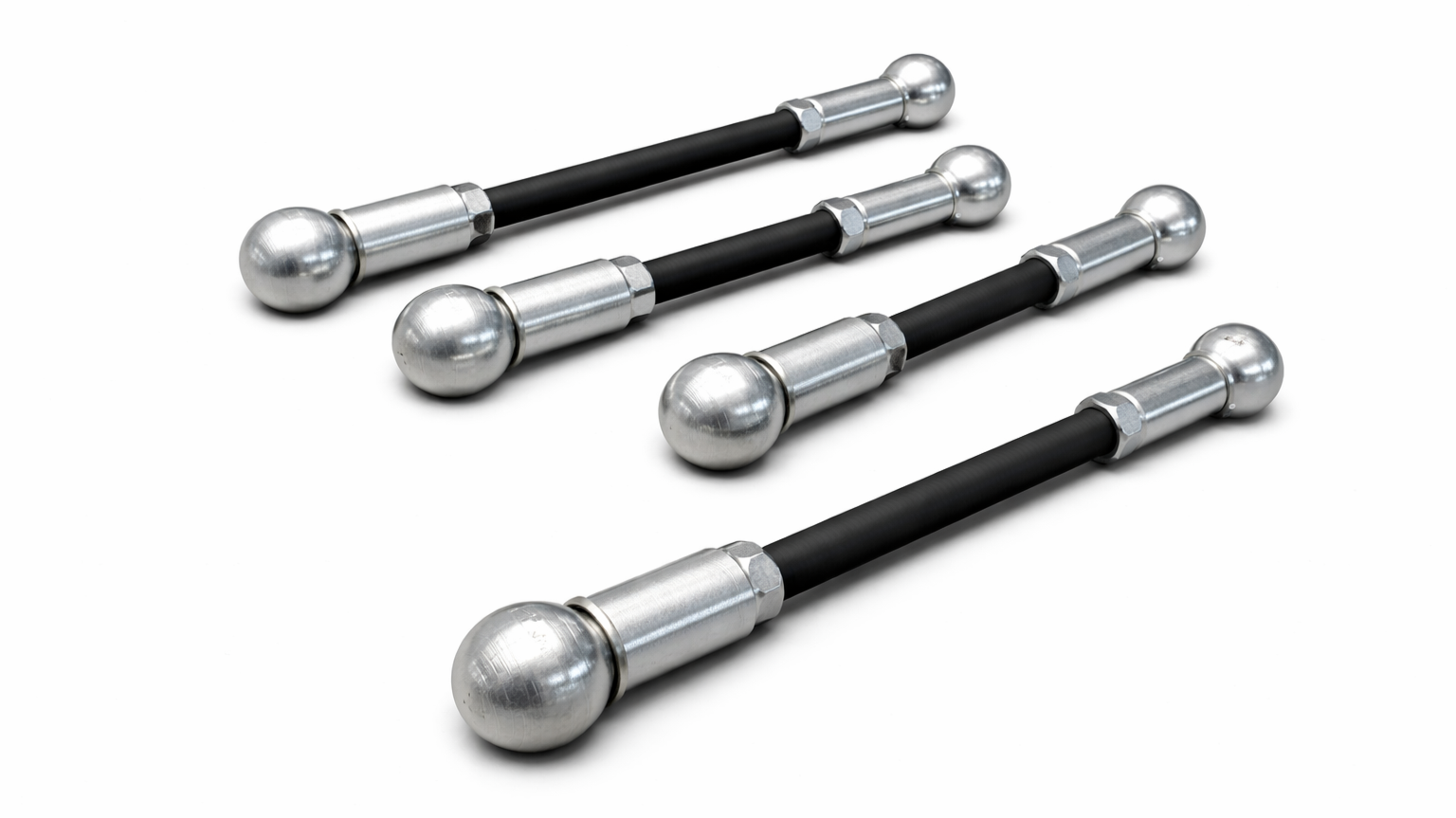 RAM air suspension lowering link kit with installation hardware
