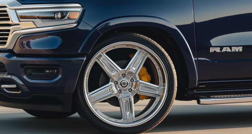 Reduced wheel gap on Ram 1500 after lowering with adjustable air suspension links