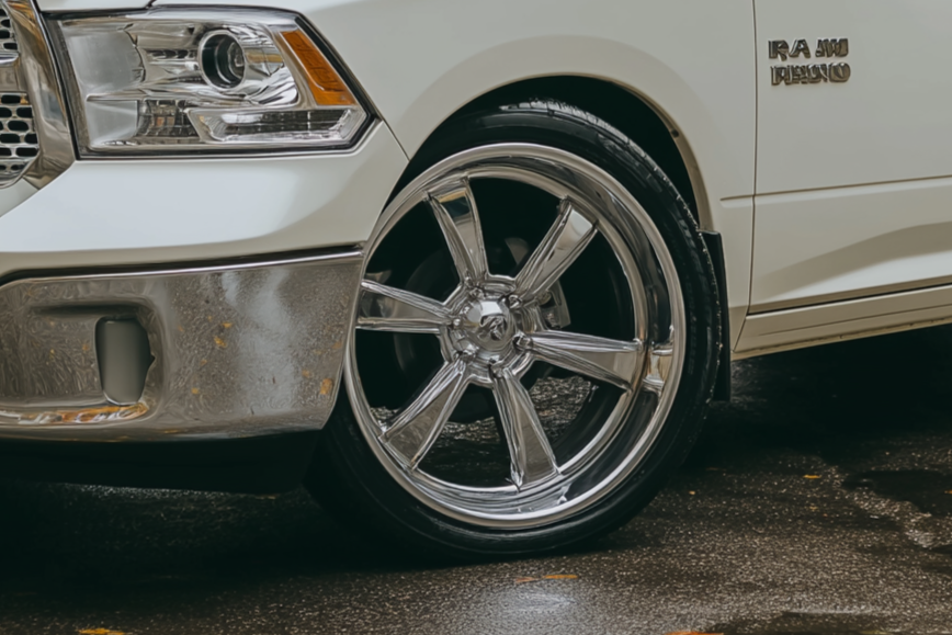Lowered 2013 to 2018 RAM 1500 DS with factory air suspension