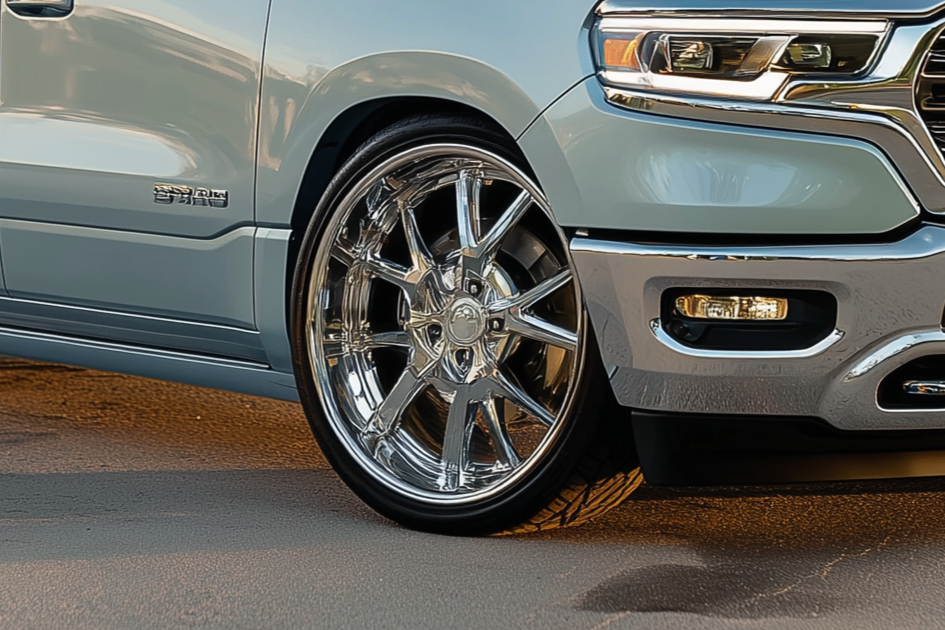 Lowered RAM 1500 with factory air suspension