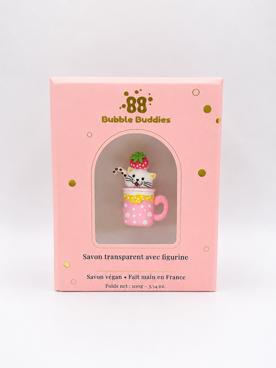 Le Bobba Cat Rose Fraise