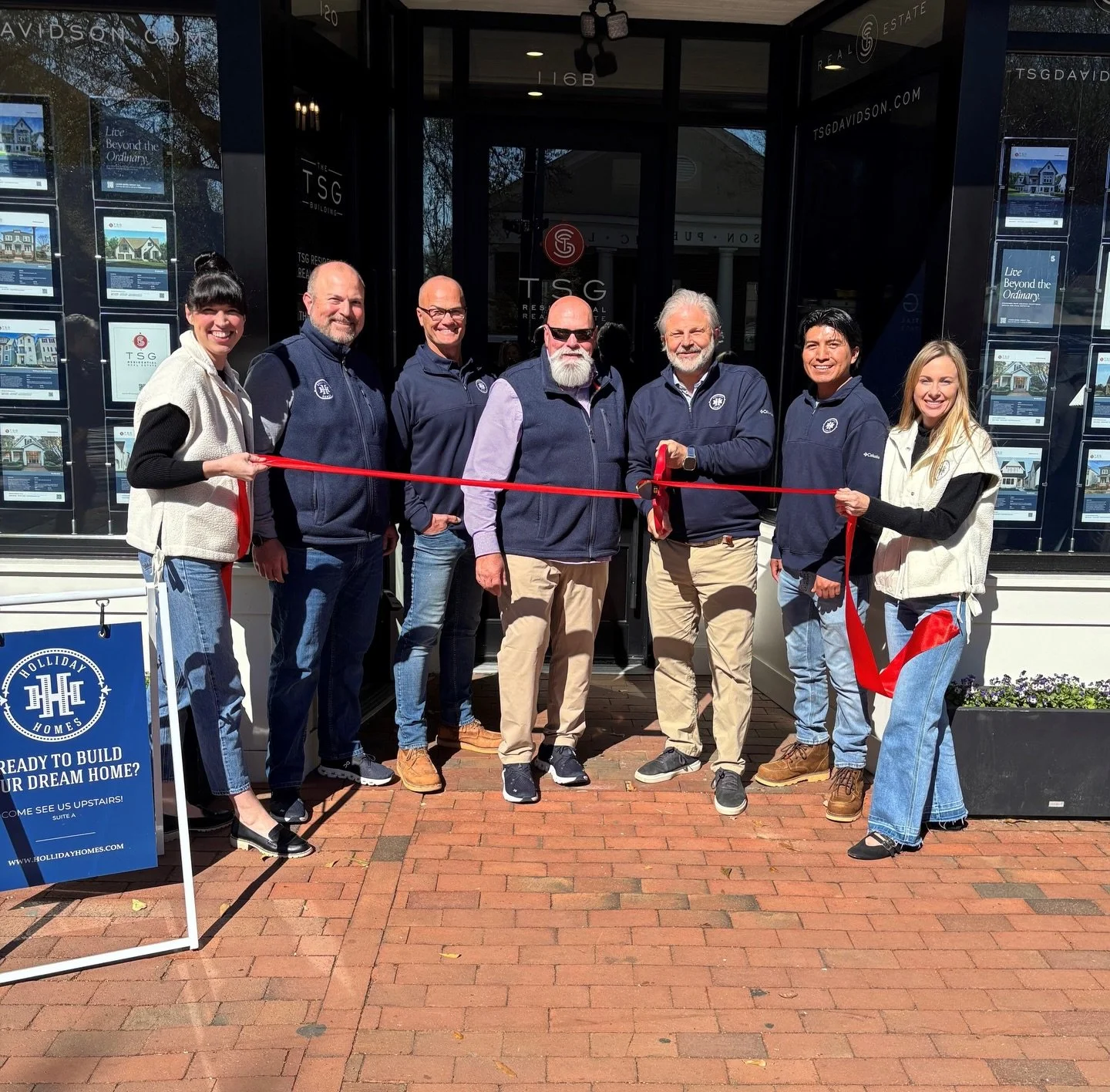 Ribbon cutting on Main Street!

While we moved into our Davidson office a few months ago, it was great to officially celebrate with a ribbon cutting today alongside Davidson Mayor Rusty Knox. We&rsquo;ve loved working in the heart of the town where w