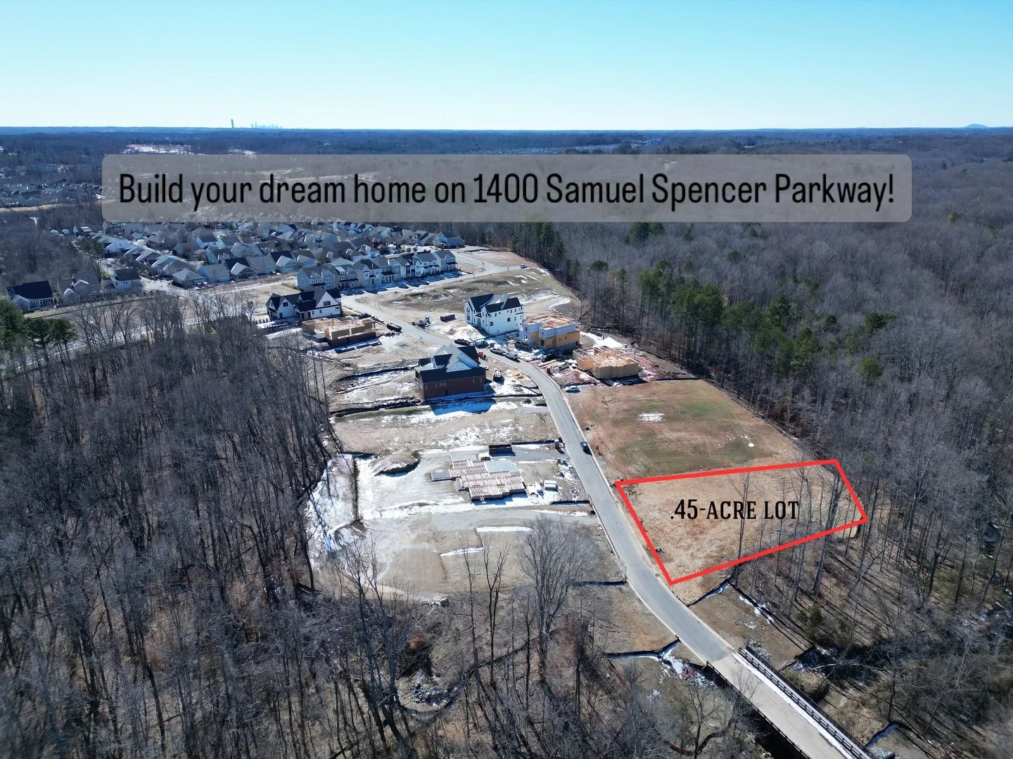 We&rsquo;re proud to present an incredible opportunity to build your dream home with Holliday Homes! This nearly half-acre homesite in Davidson Woods offers a rare sense of privacy, surrounded by dedicated natural space with beautiful, mature surroun