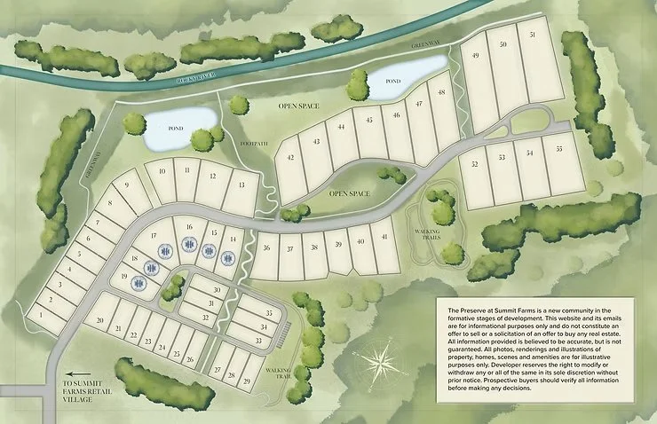 Coming Soon: Holliday Homes in the Preserve at Summit Farms