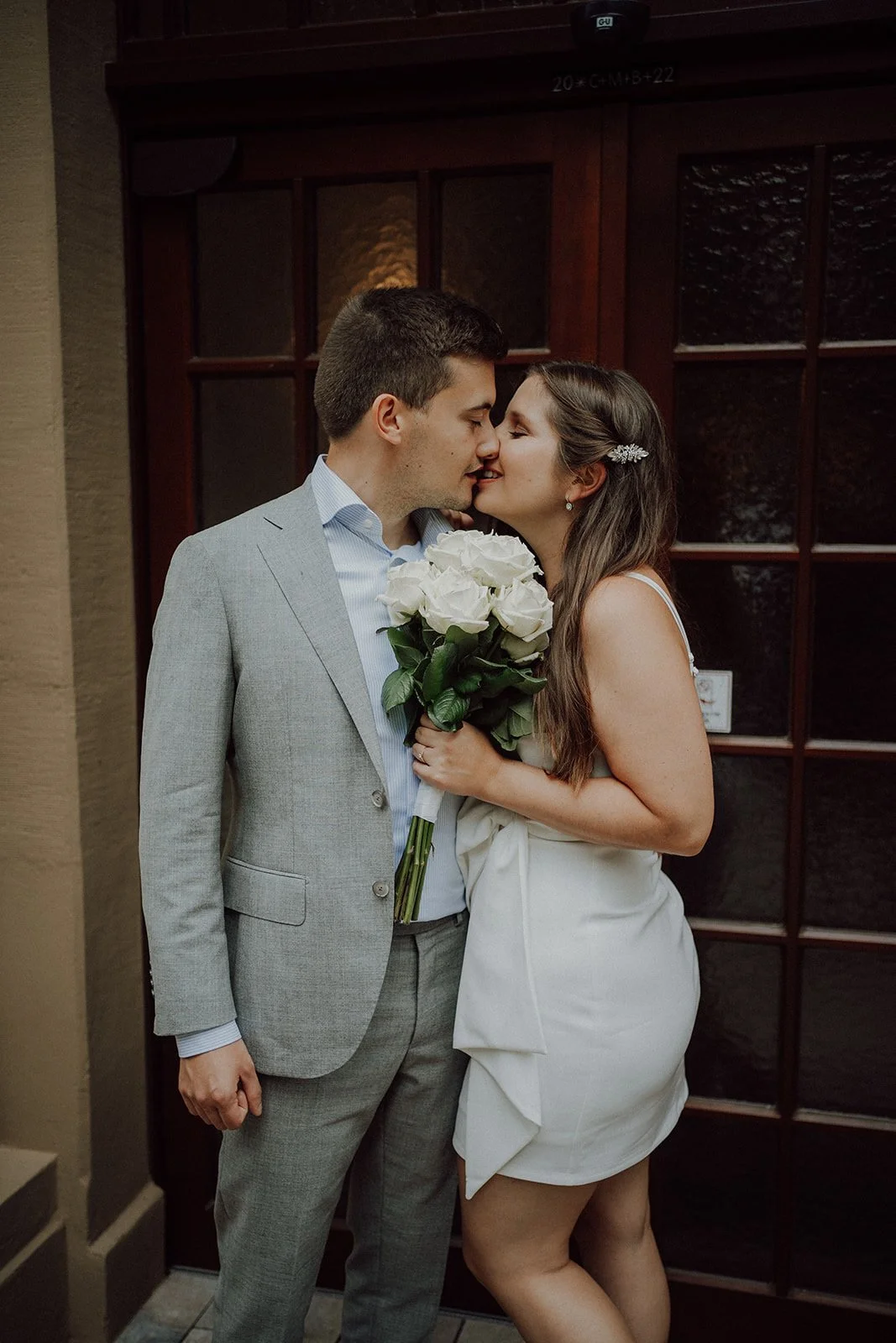 a modern Civil wedding lovestory