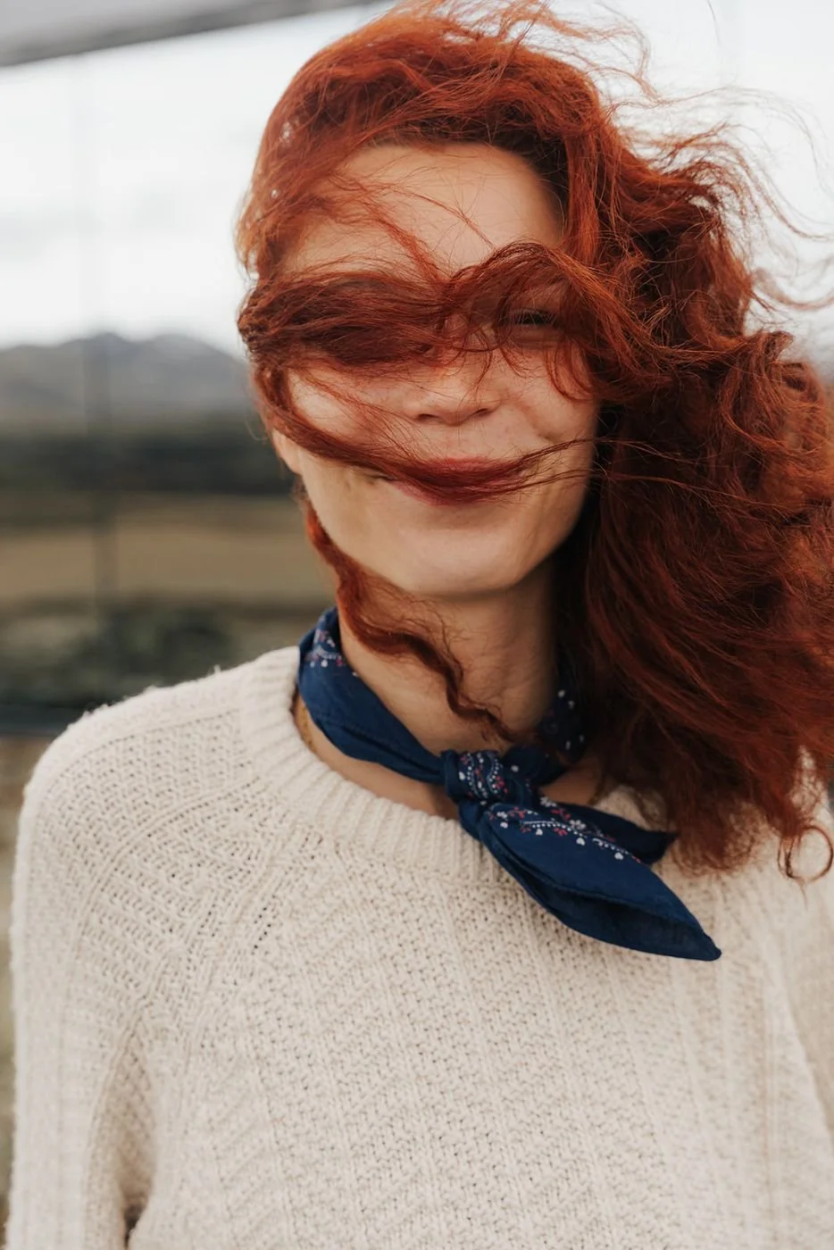 Editorial portrait in Iceland – people and portrait photography by Anna van der Veen