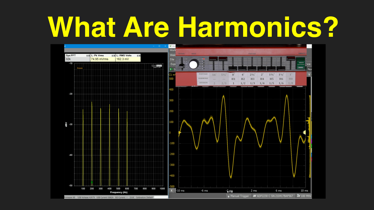 Harmonics Explained: See Them, Hear Them, and Build Musical Sounds