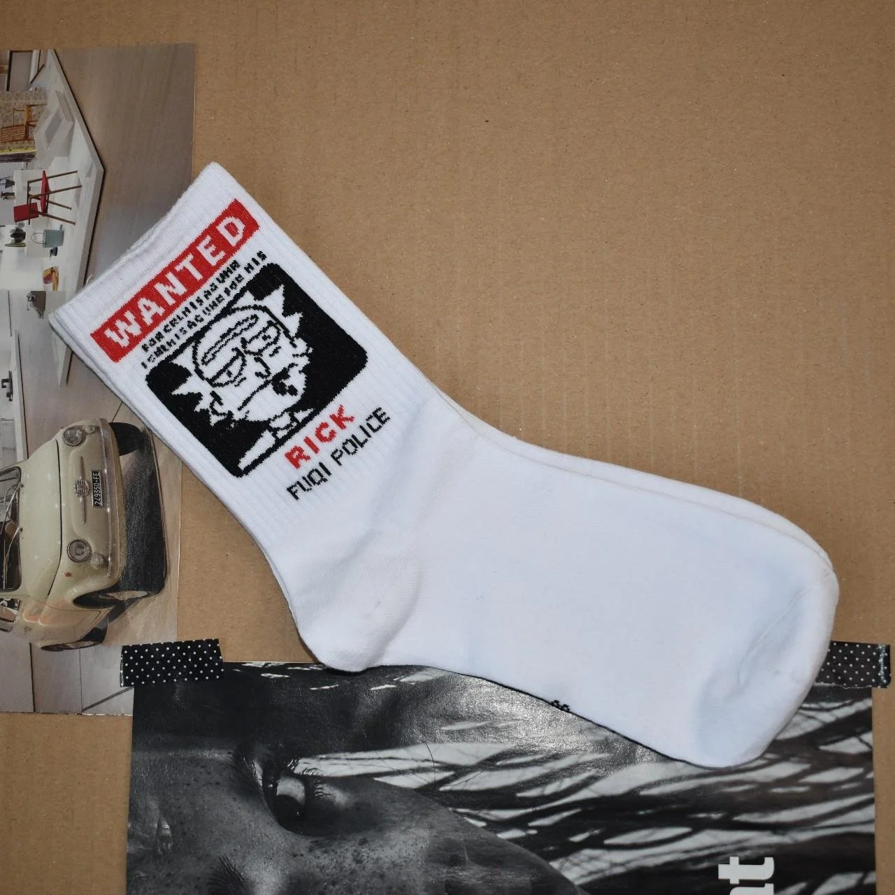 "Wanted" Rick and Morty socks! LALAEDITOR