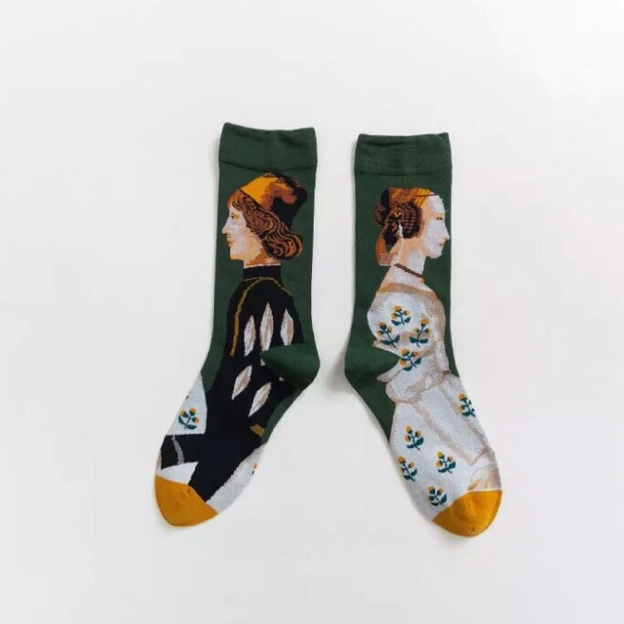 Renaissance-inspired Socks