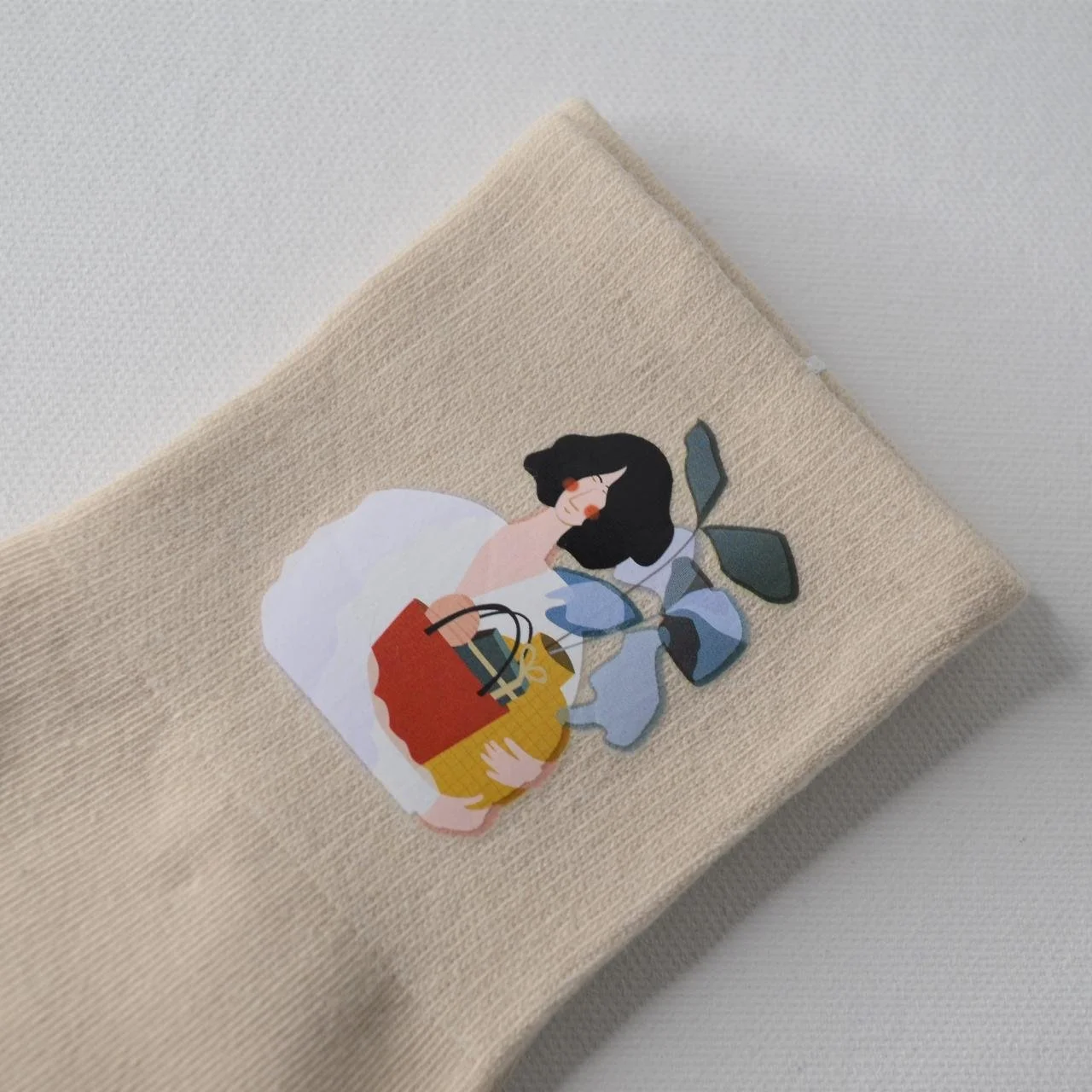 Whimsical Garden Wanderer Socks