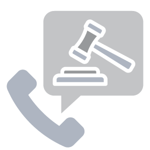 Illustration depicting a direct phone line to communicate