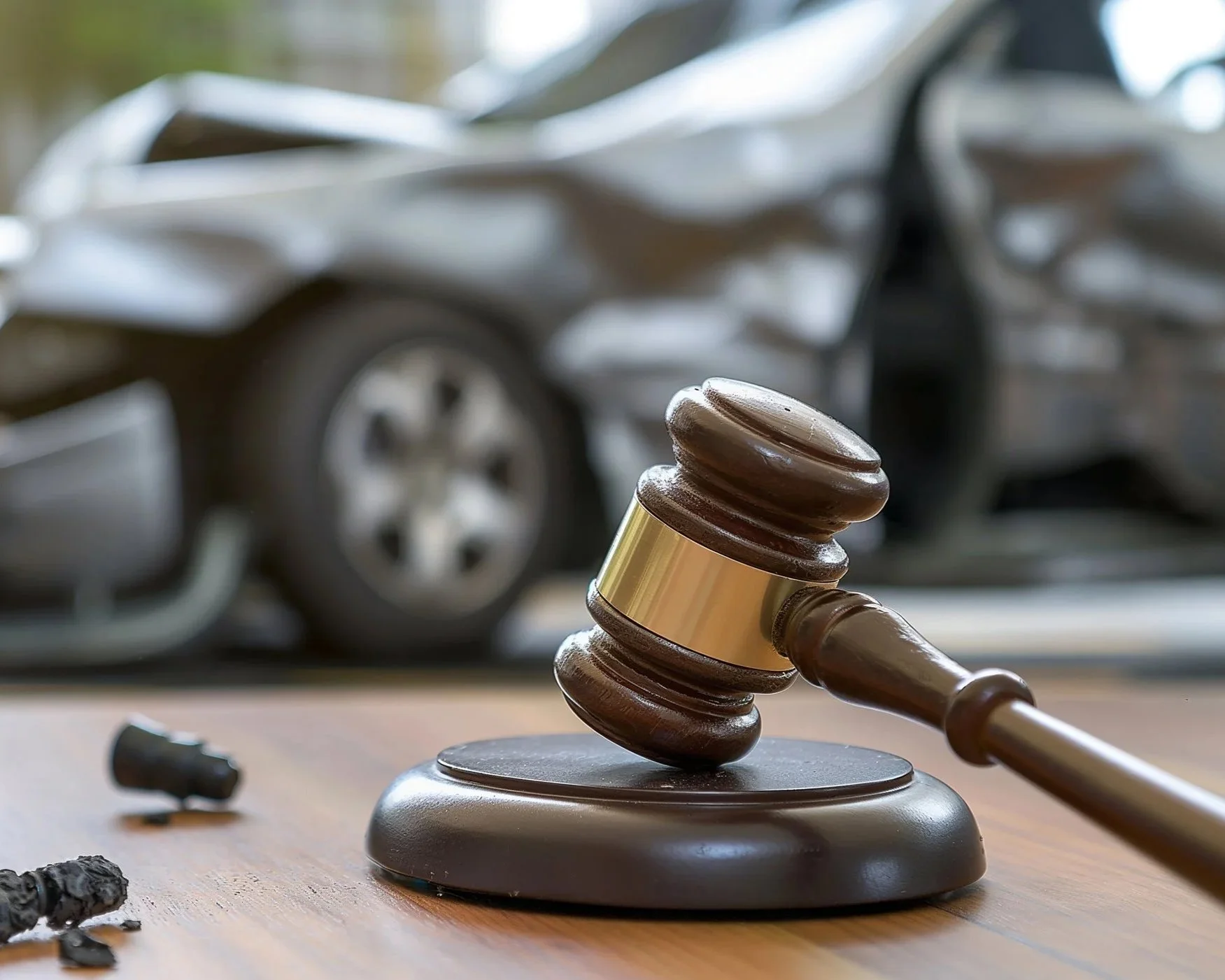 Car Accident Liability Insurance and gavel