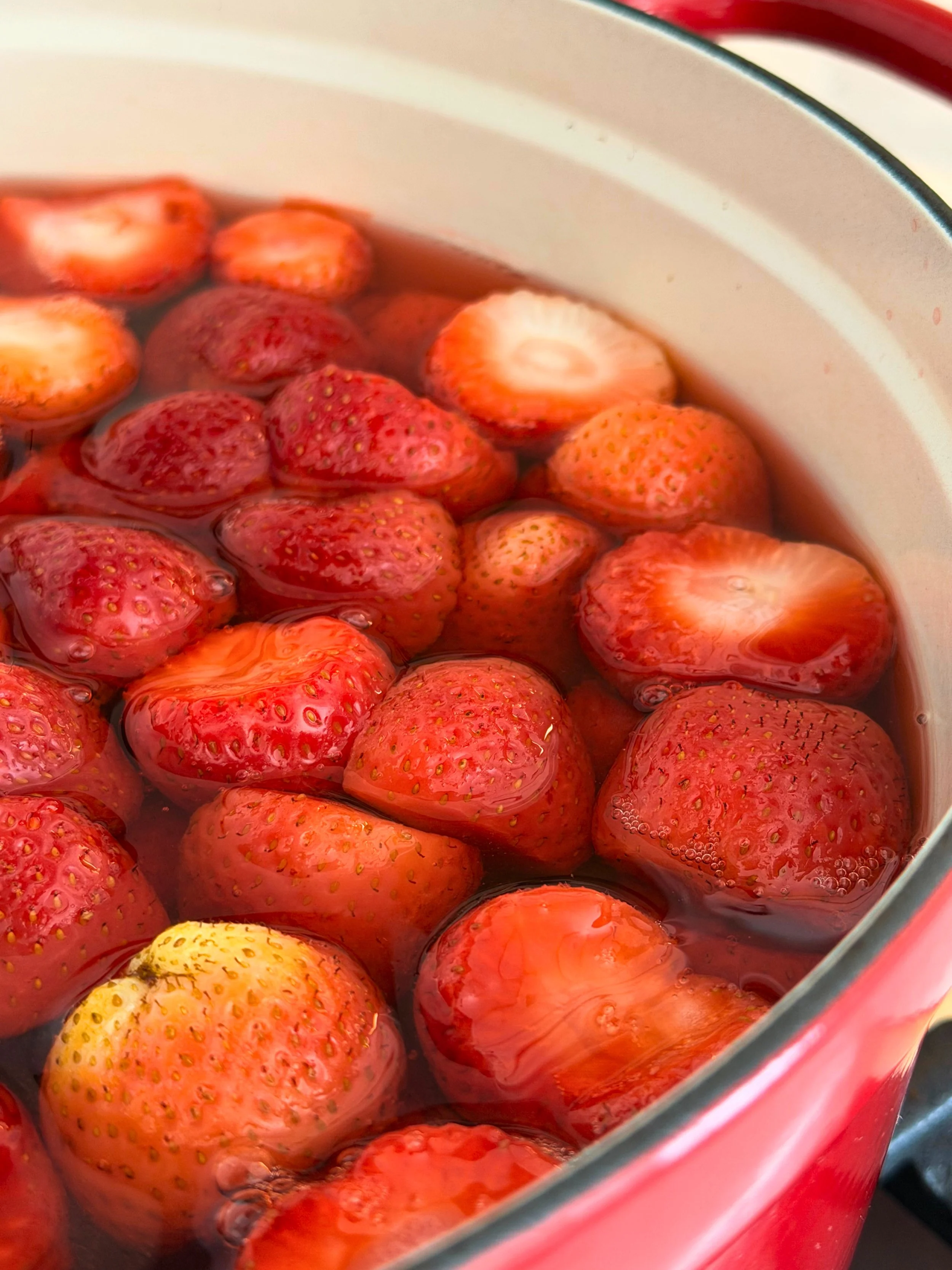 Bulgarian Strawberry Kompot