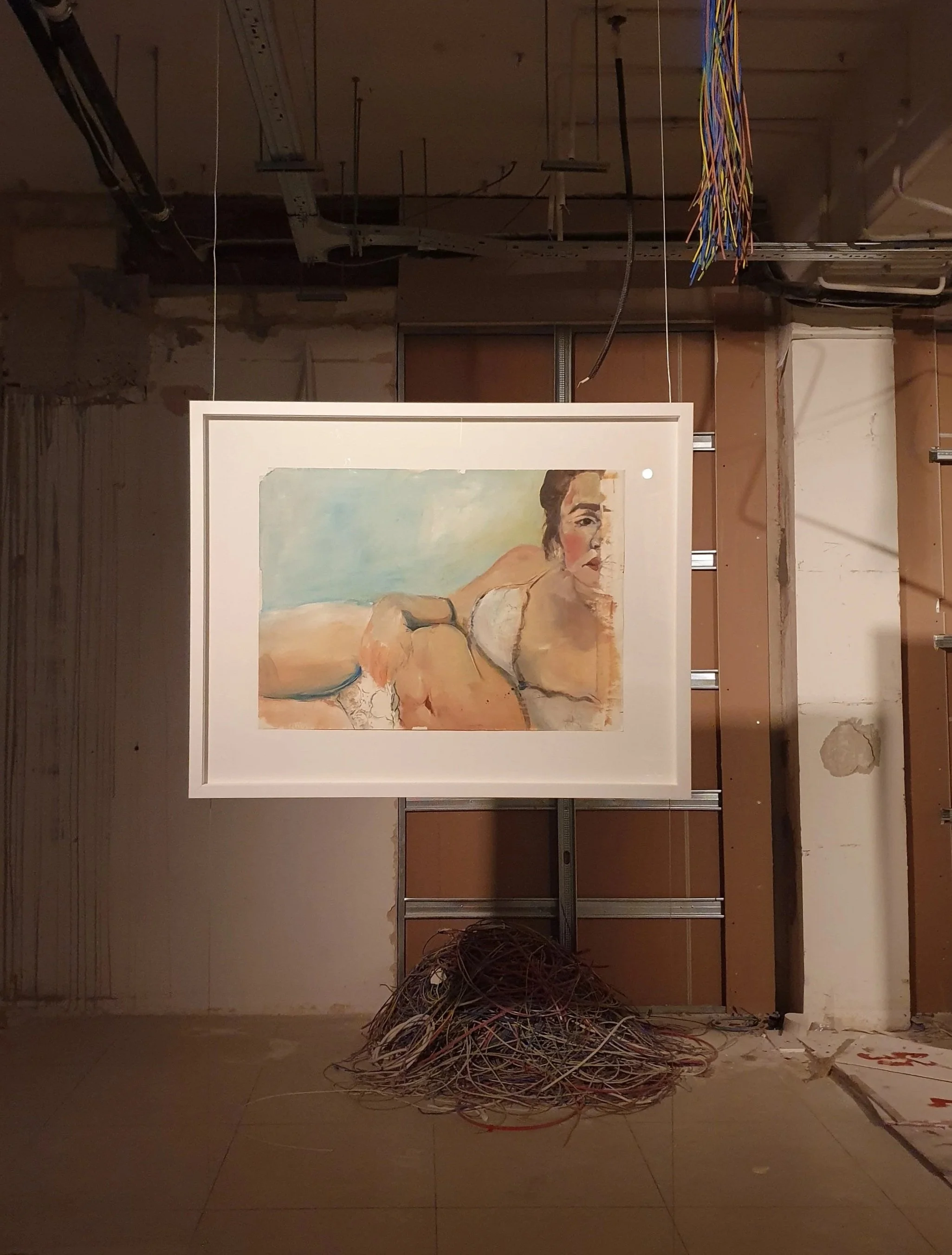 POV 7, oil on canvas, 120x100cm, 2021