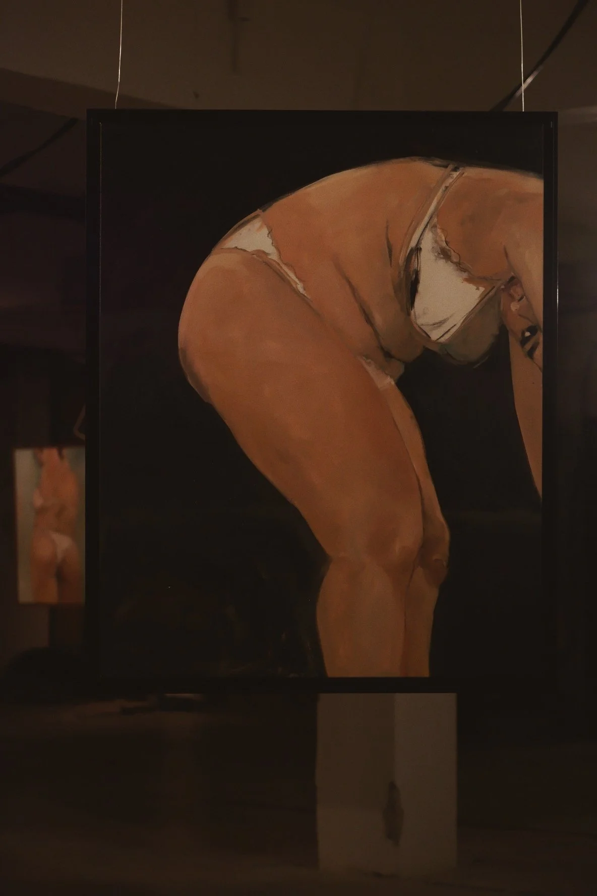 POV 6, oil on canvas, 120x100cm, 2021