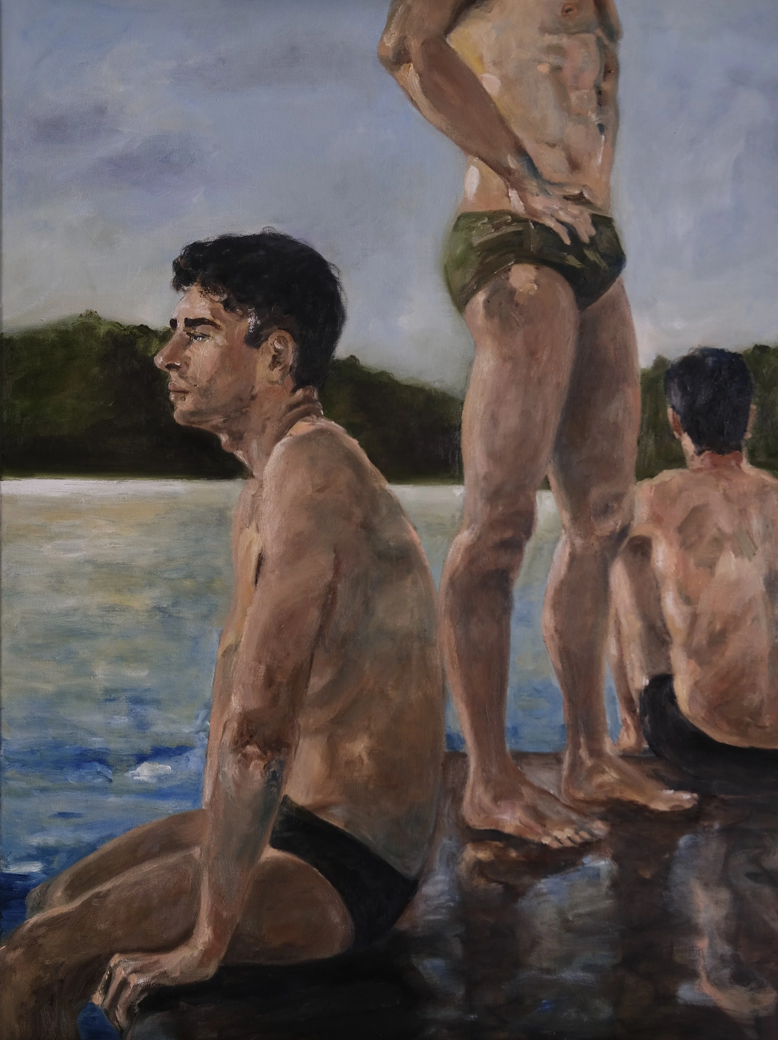 At your Leisure, oil on canvas, 80x60cm, 2026