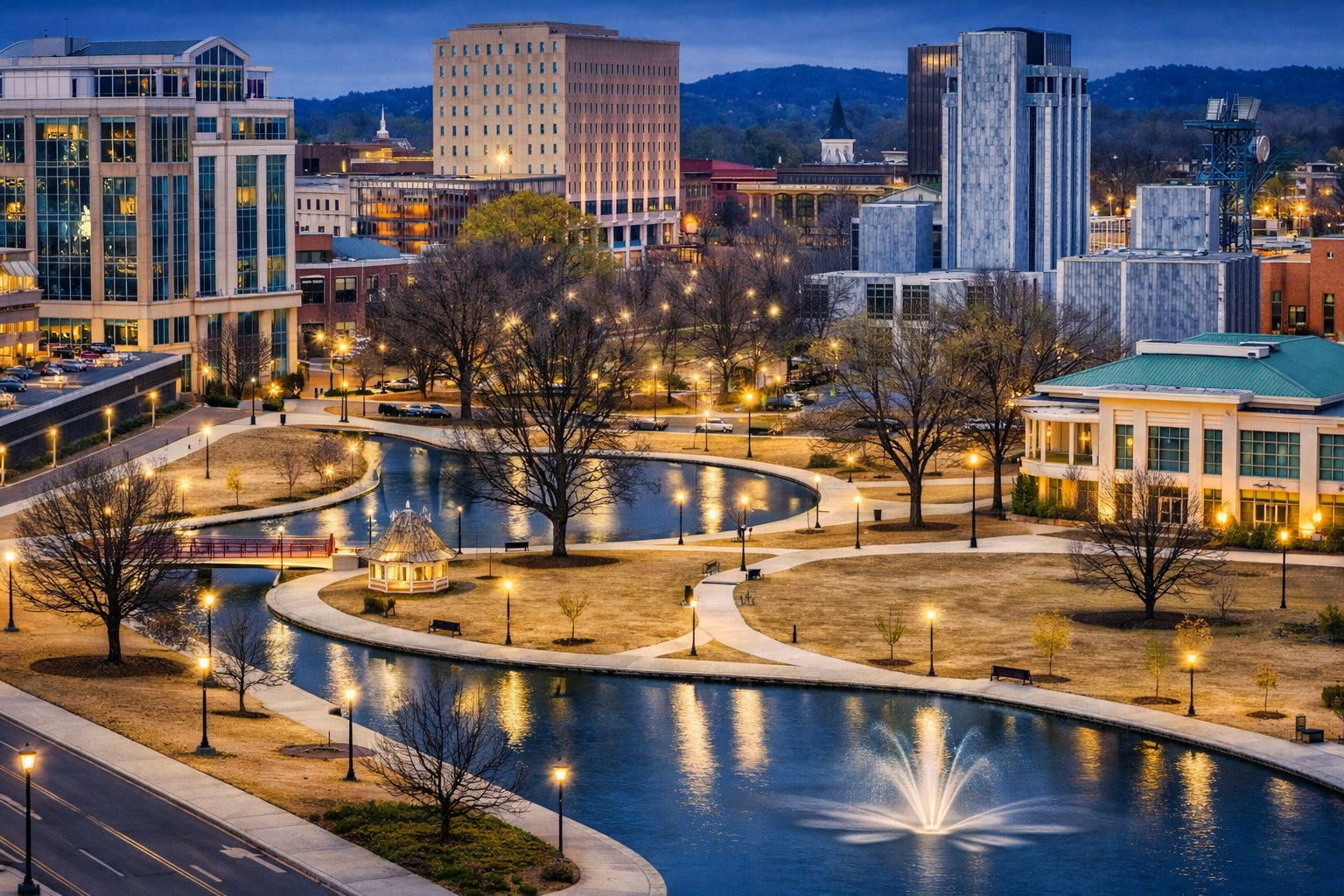 Downtown Huntsville Alabama – serving dental IT and cybersecurity clients
