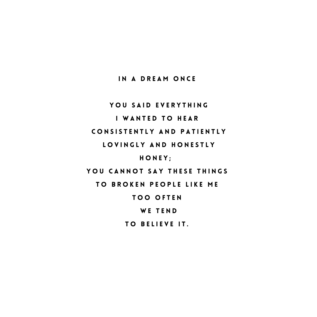 Inspirational quote about honesty and believing in oneself.