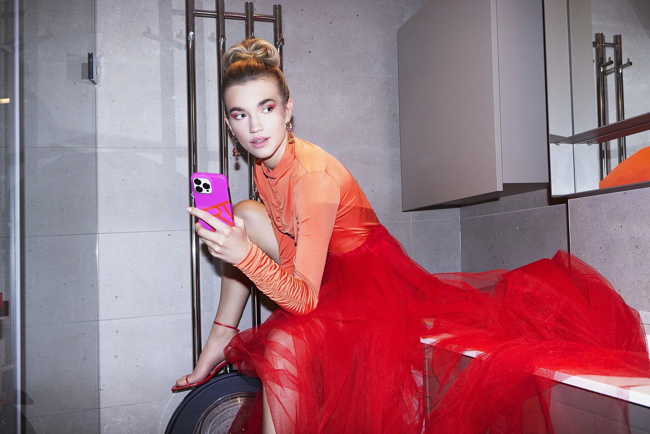 rf fushcia case + red outfit.jpg