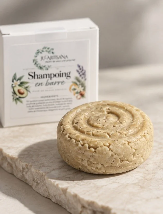 Shampoing Solide Botanique – Néroli & Guimauve