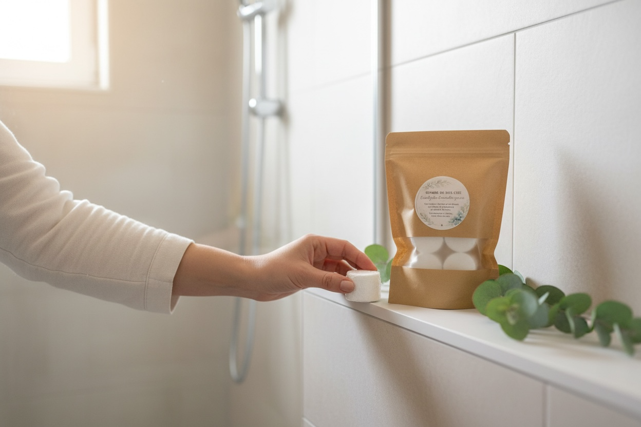 Bombe de douche  Eucalyptus & menthe givrée