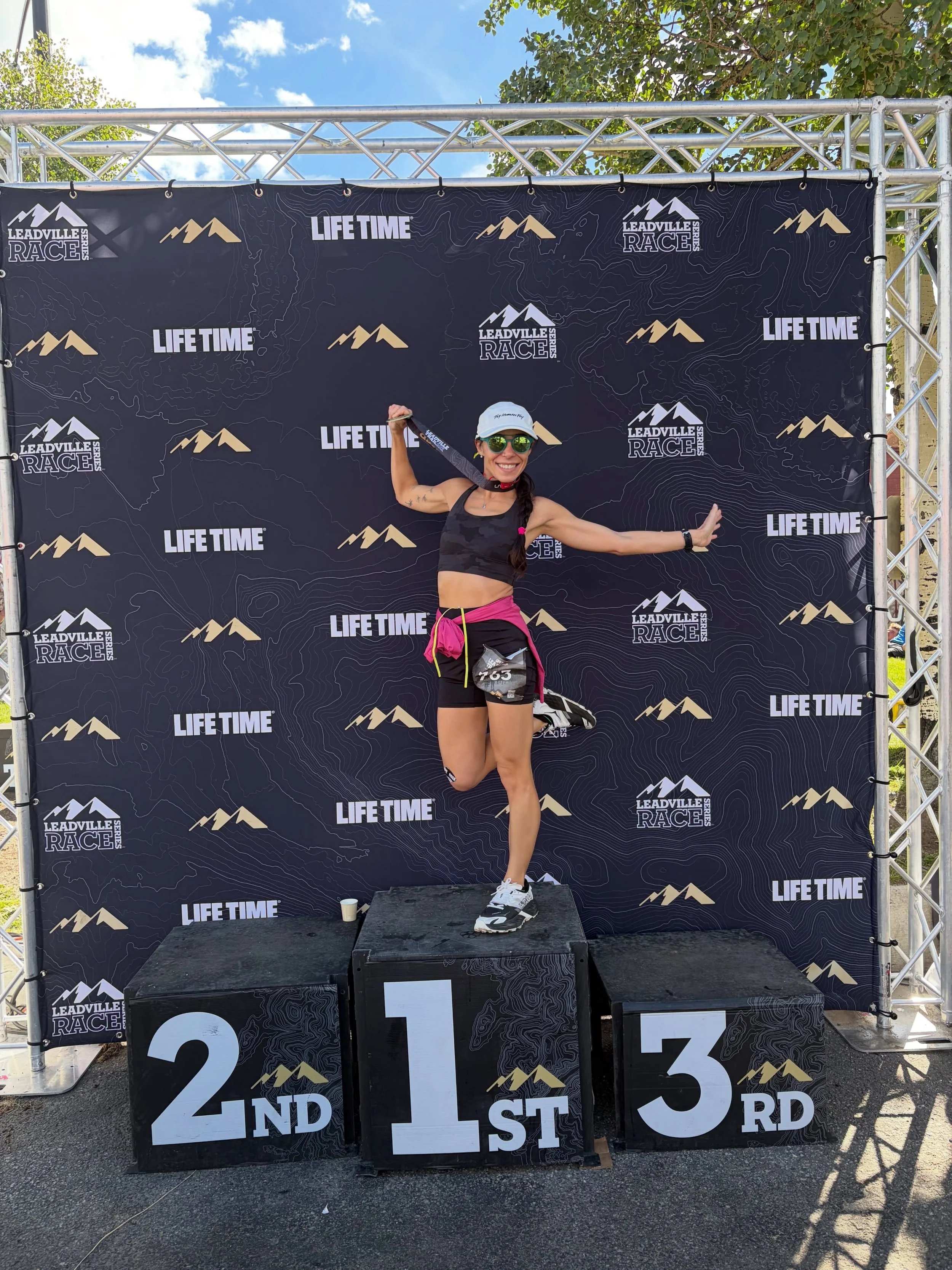 from below sea level to the highest point in this country
well earned street cred 💪 

run coach &bull; trail runner now &bull; look ma I won! 

#keepleadvilleshitty #leadville10k #flyhumanfly #hokaflyer #medalmonday